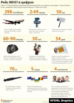 Infographic: Flight MH17 By The Numbers (Russian)