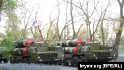 Российская военная техника в Керчи