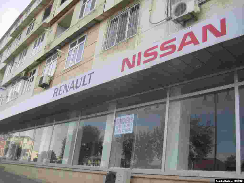 Azerbaijan - closed shops in Baku