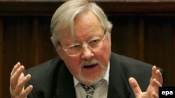 Lithuania -- Vytautas Landsbergis, EU Parliament member, 03Jun2009