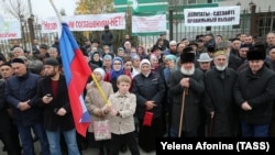 Митинг ингушей против соглашения о границе с Чечней, Магас, 31 октября 2018 года